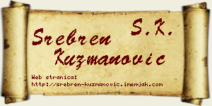 Srebren Kuzmanović vizit kartica